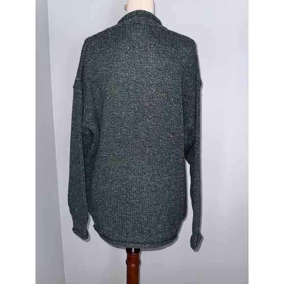 Eileen Young Original 100% Wool Sweater Made In Ireland - size XXL - Picture 3 of 8